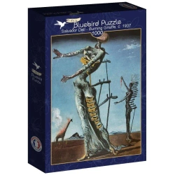 Puzzle 1000 Salvador dali, Płonąca żyrafa, 1937 - Bluebird Puzzle