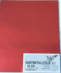 Folia aluminiowa 25x30cm mix 5 arkuszy - Galeria Hobby