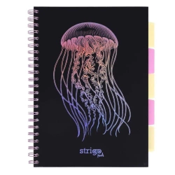 Kołozeszyt Pads A4/100K kratka Głębiny Meduza - Strigo