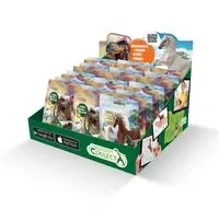 Collecta AR Mix Dinozaurów i Koni w saszetkach Display 24 sztuki