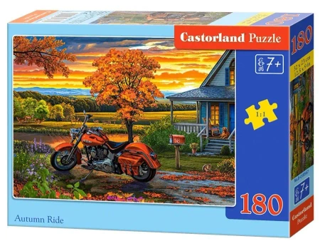 Puzzle 180 Autumn Ride CASTOR - Castorland