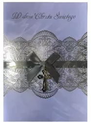 Karnet Chrzest B6 Premium 68 + koperta - Panorama