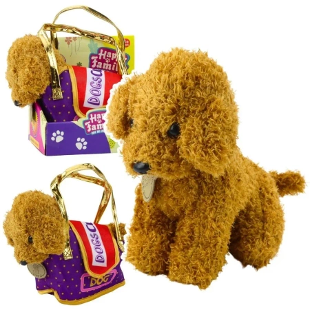 Piesek pudel w torbie - Leantoys