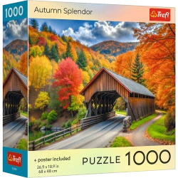 Puzzle 1000 USA Collection: Autumn Splendor TREFL