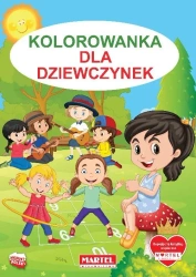 Kolorowanka dla dziewczynek - praca zbiorowa