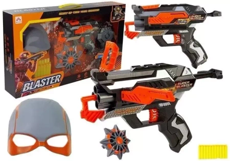 Pistolet rozkładany + maska - Leantoys