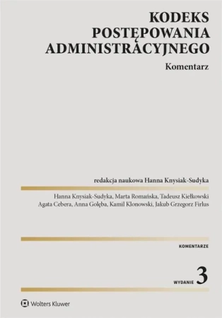 Kodeks postępowania administracyjnego w.3 - praca zbiorowa