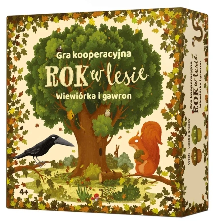 Rok w lesie. Wiewiórka i gawron - Marcin Dudek