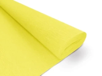 Krepina premium 103 200x50cm cytrynowa - INTERDRUK