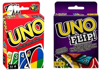 2w1 UNO+UNO FLIP! - Mattel