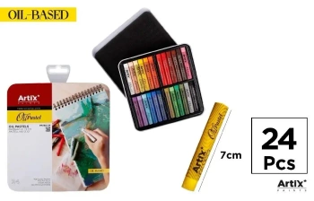 Pastele olejne 24 kolory - Artix