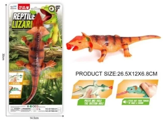 Jaszczurka z wyciąganym językiem 26cm - Merkpol