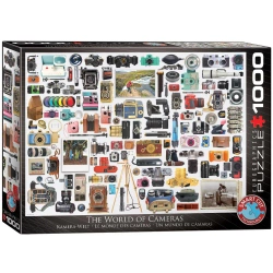 Puzzle 1000 World of Cameras 6000-5627 - Eurographics