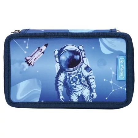 Piórnik potrójny z wyposażeniem Cosmis Explorer - HERLITZ