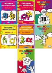 Kolorowe wyrazy. Wesoła nauka ortografii Ó CH Ż Ń - Beata Guzowska