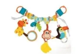 Zawieszka do wózka kolorowa dźungla - Balibazoo