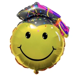 Balon foliowy emotikon Absolwent - GoParty