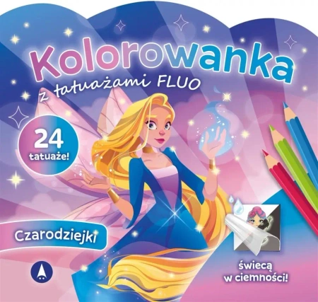 Kolorowanka z tatuażami flou Czarodziejki - praca zbiorowa