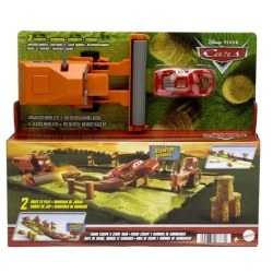 Cars. Zestaw Frank Escape and Stunt Race - Mattel