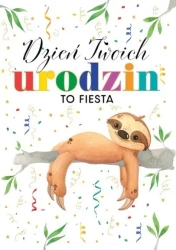 Kartka okolicznościowa Urodziny TS107 - Trend