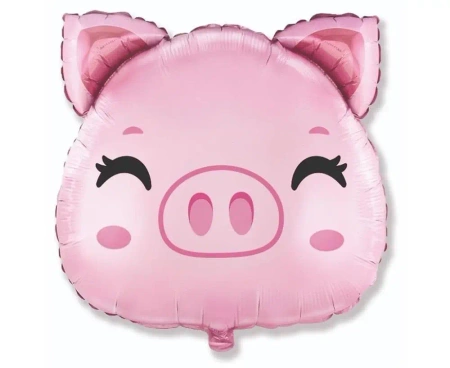 Balon foliowy Świnka 60cm - Godan