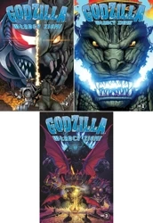 Godzilla Władcy ziemi 1-3 PAKIET Chris Mowry, Matt Frank - Chris Mowry