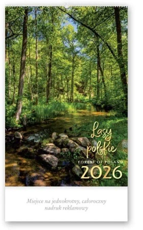 Kalendarz 2026 reklamowy Lasy polskie - Lucrum