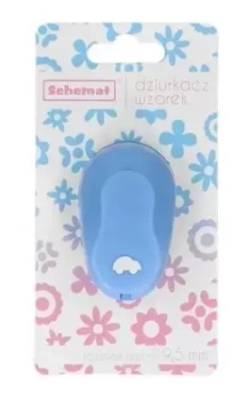 Dziurkacz ozdobny 9,5mm samochód MIX - Schemat