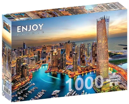 Puzzle 1000 Dubaj, Zjednoczone Emiraty Arabskie - Enjoy
