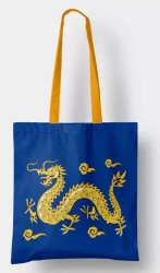 Torba bawełniana smok, Dzień nastania nocy, Shannon, 43x40 cm