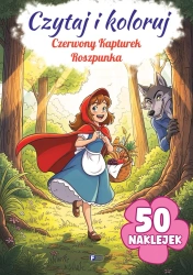 Czytaj i koloruj: Czerwony Kapturek/Roszpunka - praca zbiorowa