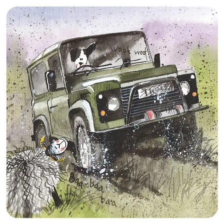 Podkładka pod kubek C161 Off-road - Alex Clark