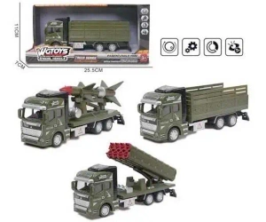 Auto wojskowe metal z napędem MIX - Merkpol