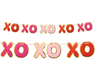 Girlanda papierowa XOXO 200cm - Godan