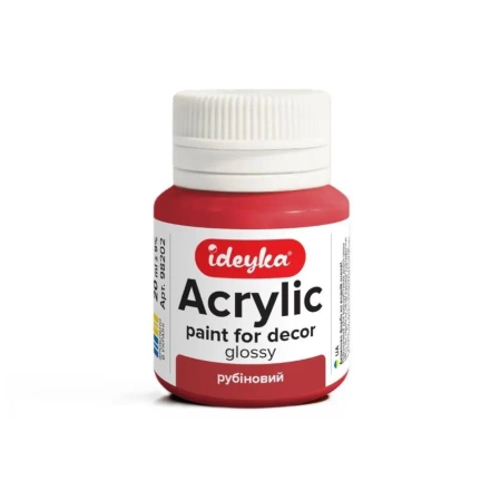 Farba akrylowa Rubin 20ml - Ideyka