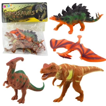 Dinozaury 4szt - Leantoys