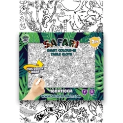 Obrus do pomalowania Safari 2szt - Splat Planet