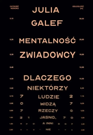 Mentalność zwiadowcy. Dlaczego niektórzy ludzie... - Julia Galef, Tomasz Bieroń