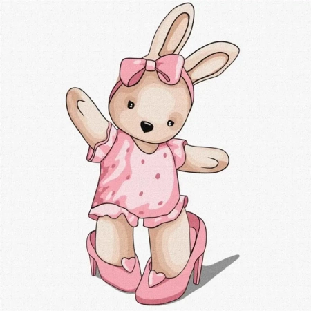 Malowanie po numerach - Little Fashionista Kids - Ideyka