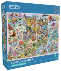 Puzzle 1000 Ciekawe stworzenia - Gibsons