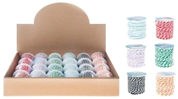 Sznurek dekoracyjny 10m MIX - Craft with Fun