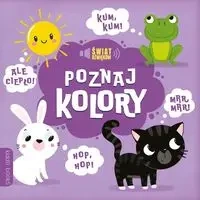 Książeczka kartonowa poznaj kolory - praca zbiorowa