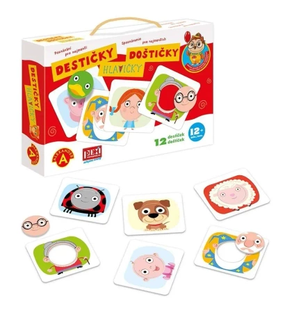 Puzzle Super Buźki Sówka mądra główka CZ/SK ALEX - Alexander