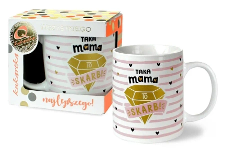 Kubek Premium Mama to skarb - Kukartka