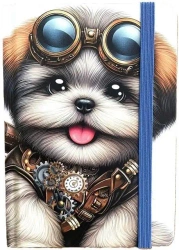 Notatnik ozdobny A6/64K kratka TW Pies lotnik - Fresh