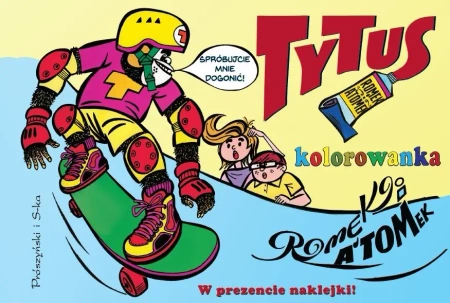 Tytus, Romek i A’Tomek. Kolorowanka 3 - Henryk Jerzy Chmielewski