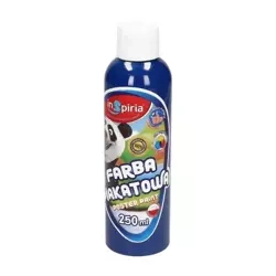 Farba plakatowa ciemnoniebieska 250ml - InSpiria
