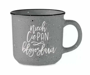 Kubek vintage - Niech cię Pan - Szaron