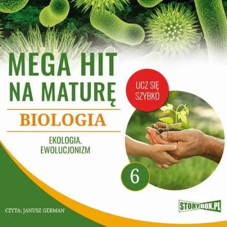 audiobook Mega hit na maturę. Biologia 6. Ekologia. Ewolucjonizm - Jadwiga Wołowska