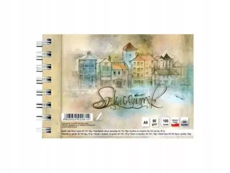 Szkicownik Kreska A6 100 szt.